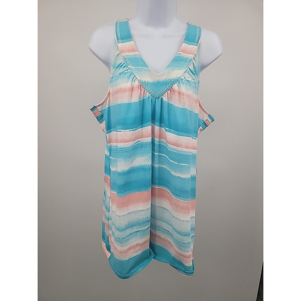 New Lucy Tranquility Tank Sz XL Active Athleisure Sporty Outdoors